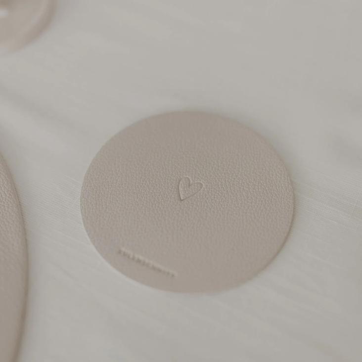 UNTERSETZER (COASTER) RUNDUM GLÜCKLICH ♡ (1 STÜCK) - 2