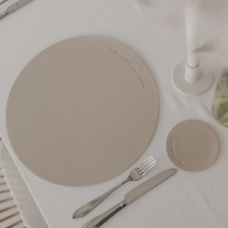 UNTERSETZER DAS LEBEN IST SCHÖN ♡ (1 STÜCK) - 3