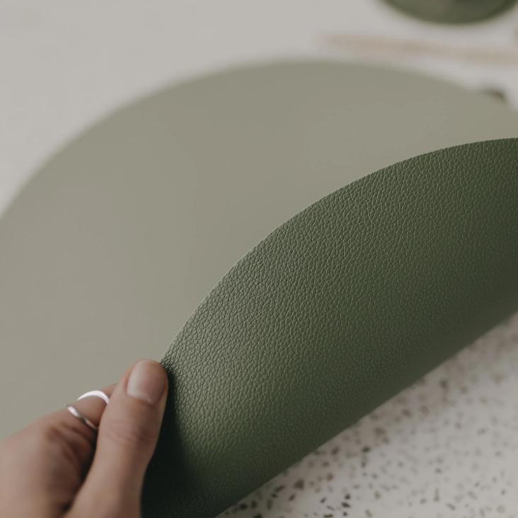 WENDBARES PLATZSET WIE SCHÖN DASS DU DA BIST GRÜN - 2