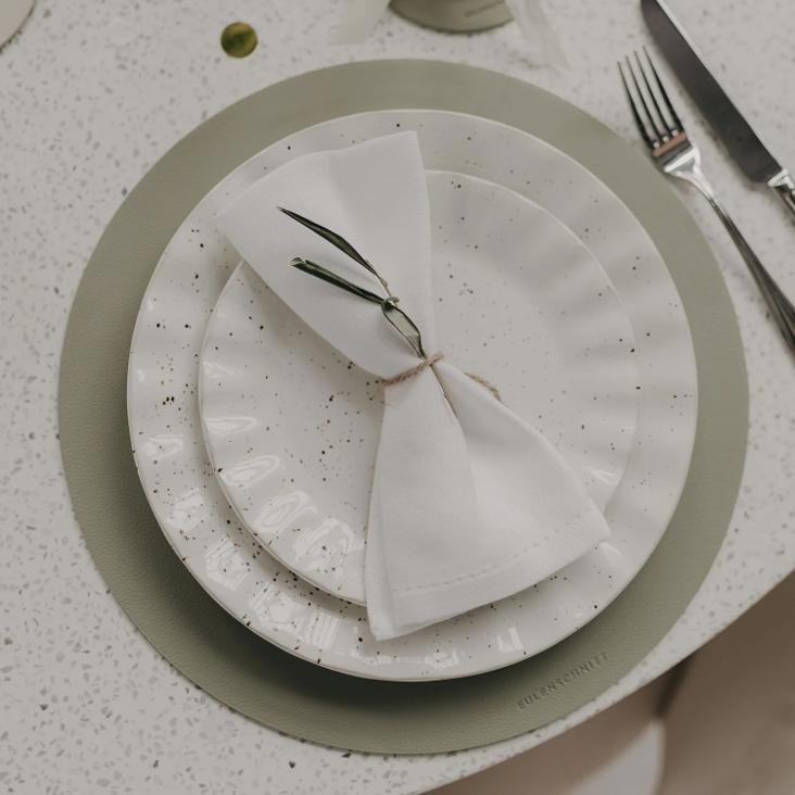 WENDBARES PLATZSET WIE SCHÖN DASS DU DA BIST GRÜN - 6