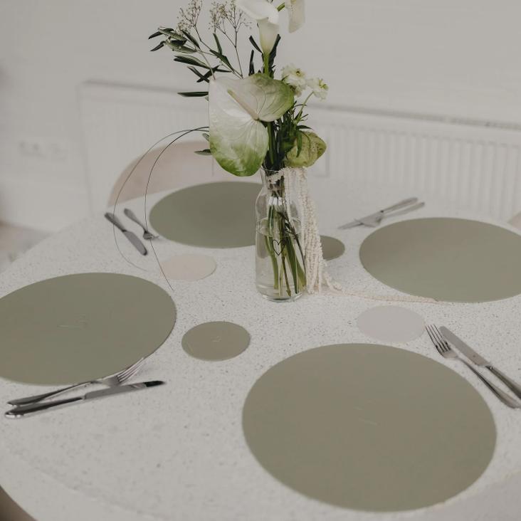 UNTERSETZER (COASTER) HERZ ♡ (1 STÜCK) - 6