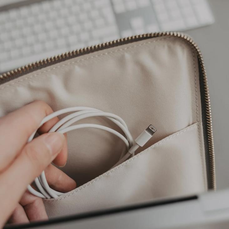 NEU: VORBESTELLEN: AB CA. 22.6 LIEFERBAR: LAPTOPTASCHE HERZ GRAU ♡ - 4