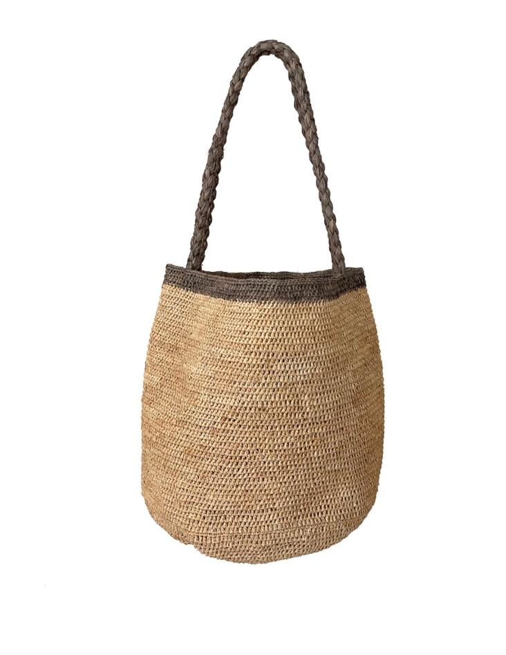 MOUMOUNE BAG NATURAL/GREY