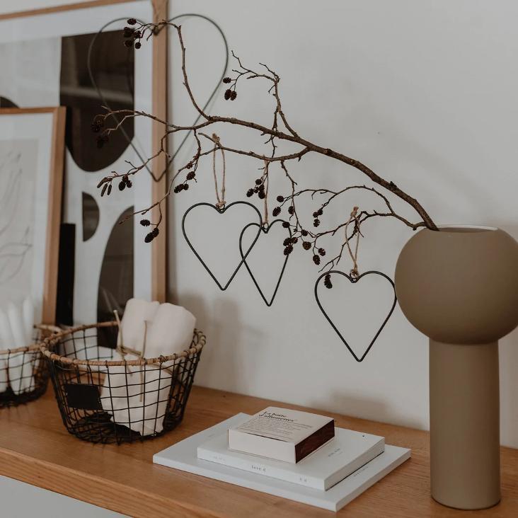 METALLANHÄNGER HERZ ♡ EINZELN - 0