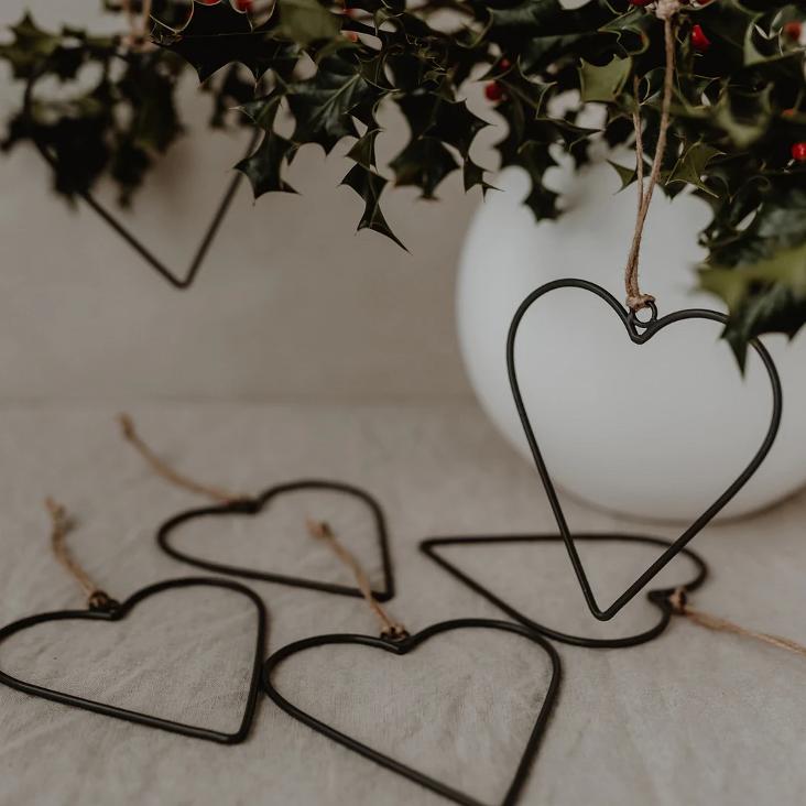 VORBESTELLEN: AB 24.12 LIEFERBAR: METALLANHÄNGER HERZ EINZELN