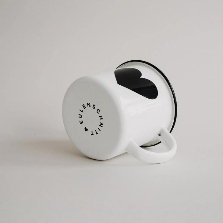 EMAILLE TASSE HERZ ♡ - 1