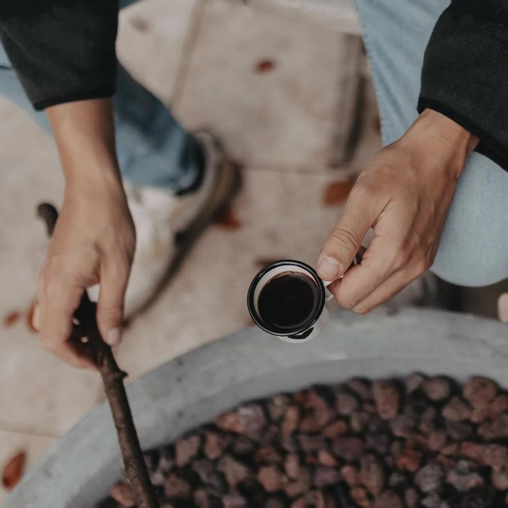 EMAILLE ESPRESSO TASSE HERZ ♡ - 3