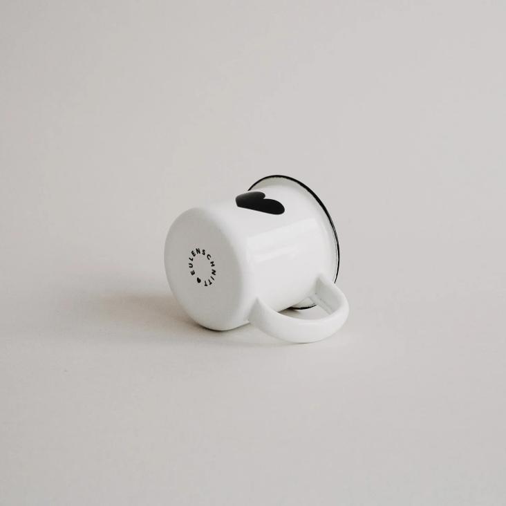 EMAILLE ESPRESSO TASSE HERZ ♡ - 5