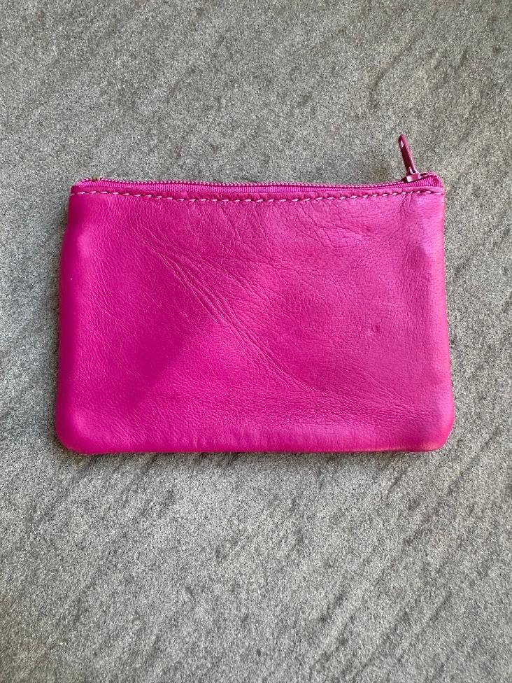 MÜNZETUI MIT REISSVERSCHLUSS FUCHSIA - 0