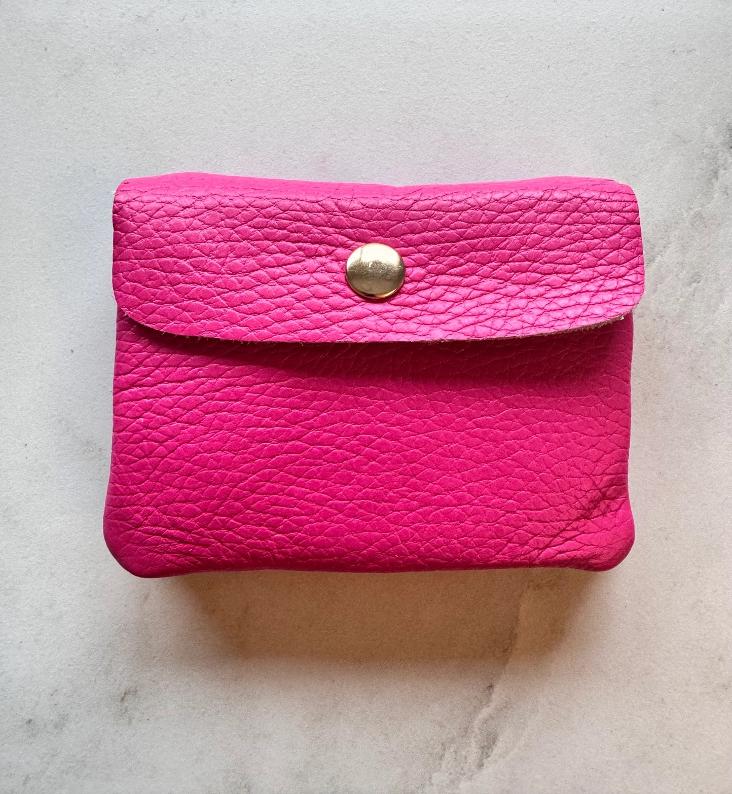 MÜNZETUI MIT REISSVERSCHLUSS PINK