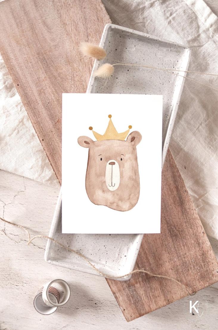 NEU: BÄR MIT KRONE