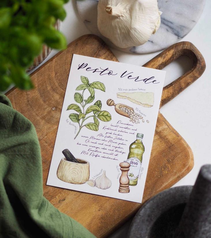 NEU: VORBESTELLEN DEMNÄCHST LIEFERBAR: PESTO VERDE