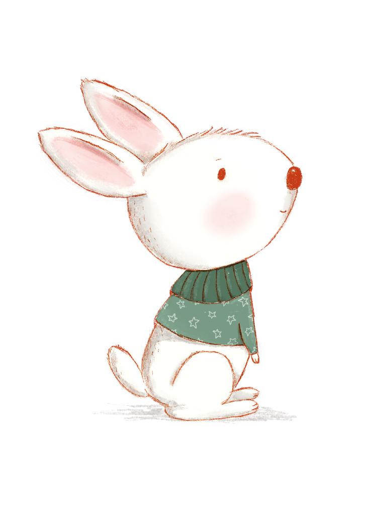HASE GRÜNER WINTERPULLI