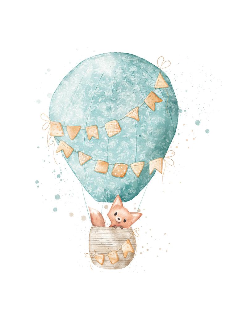 NEU: FUCHS IM HEISSLUFTBALLON