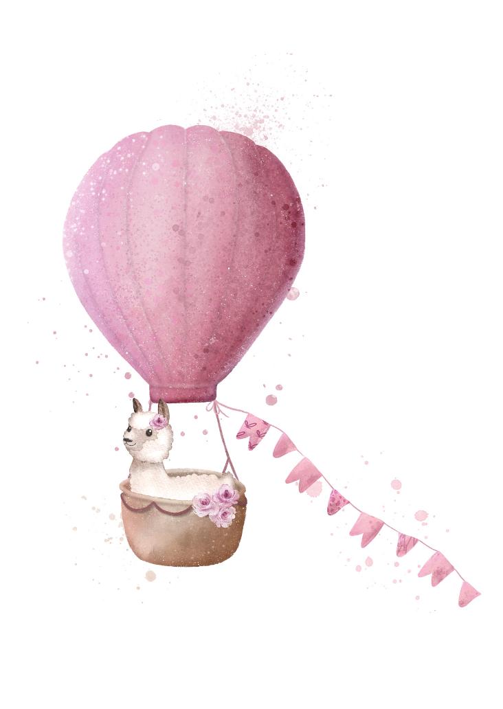 NEU: LAMA IM HEISSLUFTBALLON