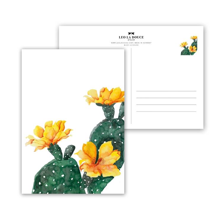 YELLOW CACTUS FLOWER (SOLANGE VORRAT REICHT)