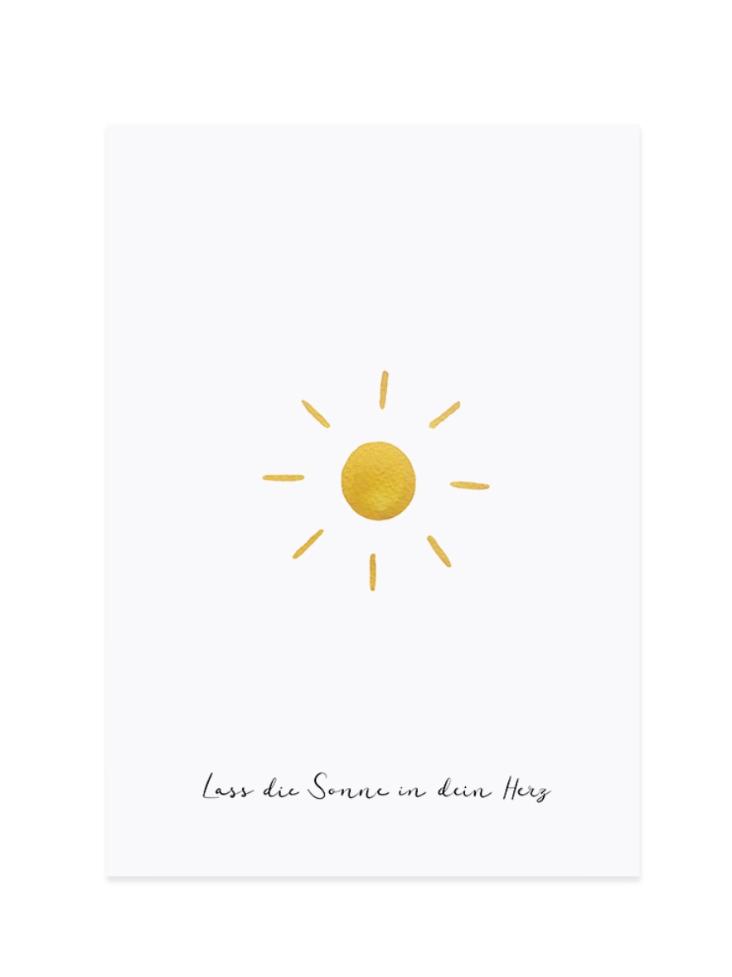 LASS DIE SONNE IN DEIN HERZ