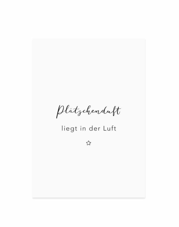 PLÄTZCHENDUFT LIEGT IN DER LUFT