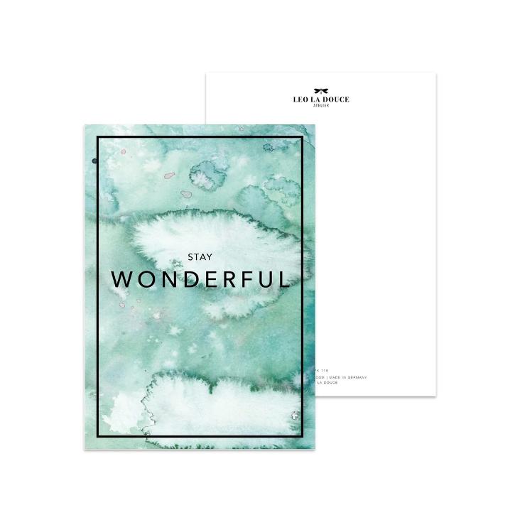 STAY WONDERFUL