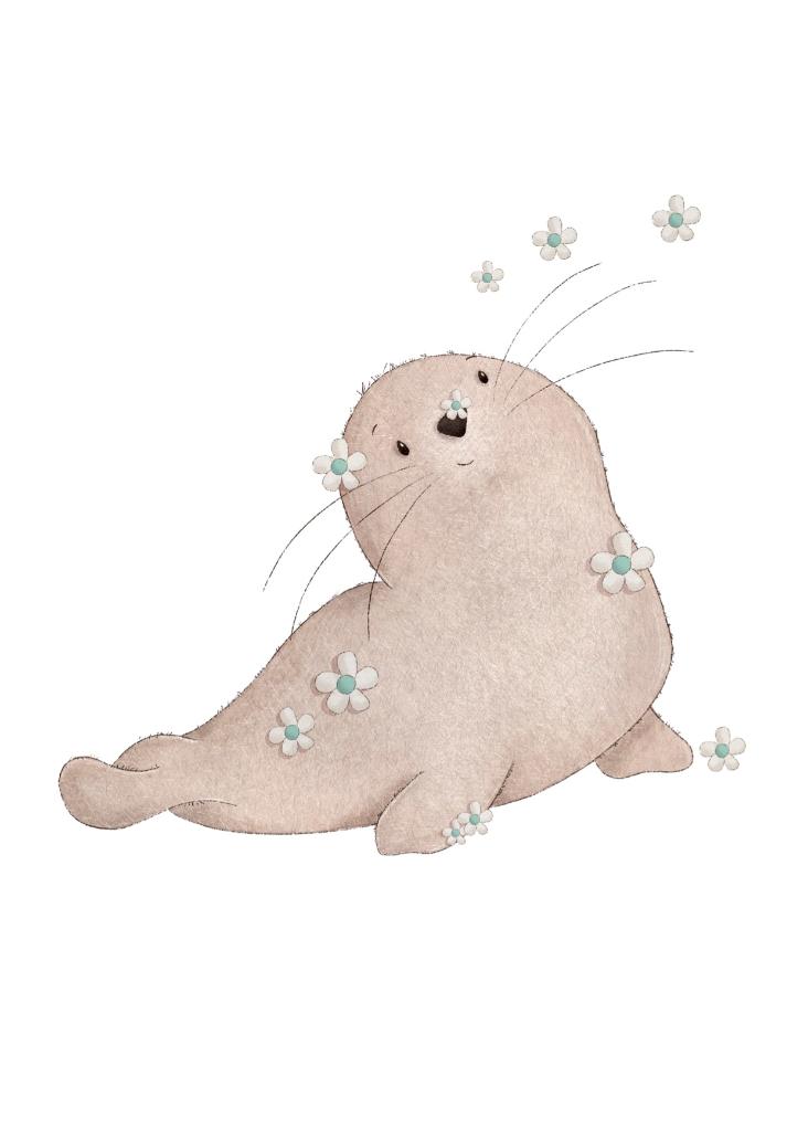 ROBBE MIT BLÜMCHEN