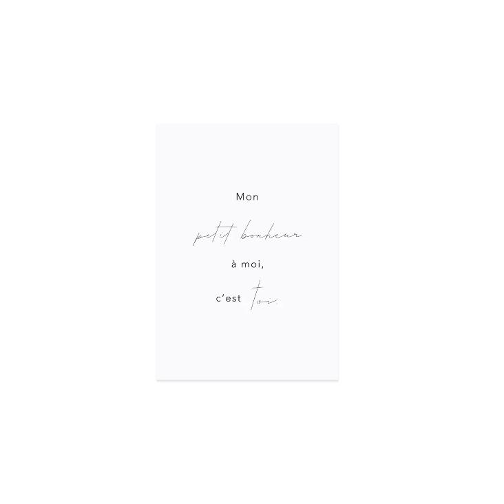 NEU: MON PETIT BONHEUR À MOI, C`EST TOI