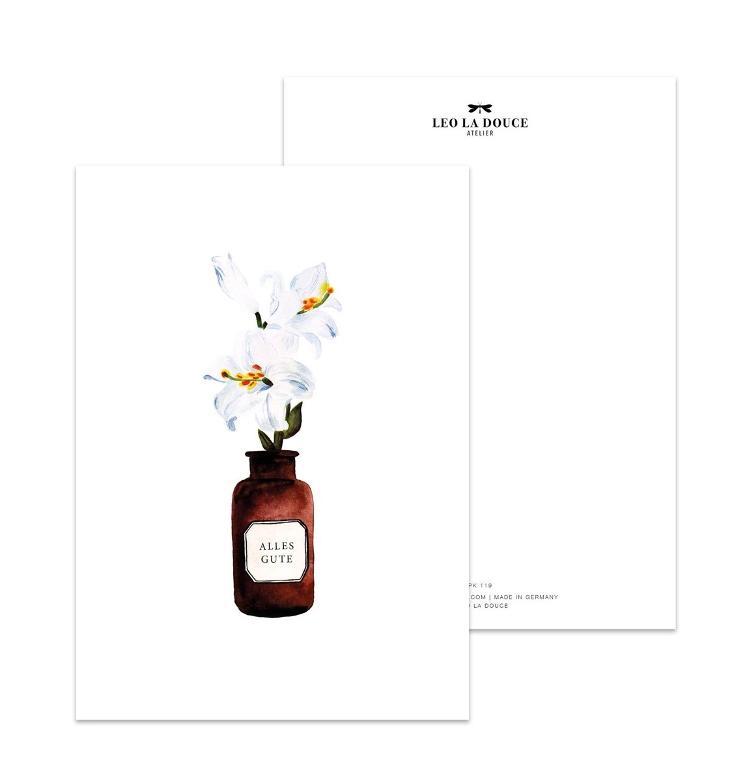 ALLES GUTE - APOTHEKERGLAS