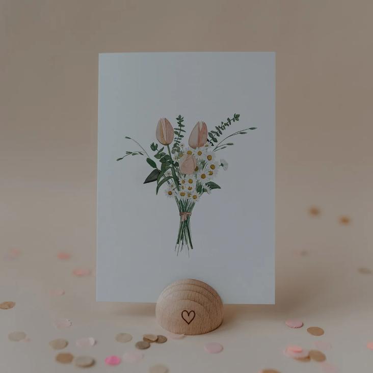 AQUARELL FLOWER BOUQUET - 1