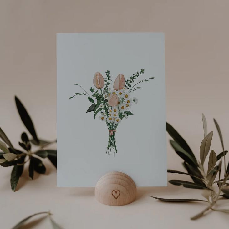 AQUARELL FLOWER BOUQUET