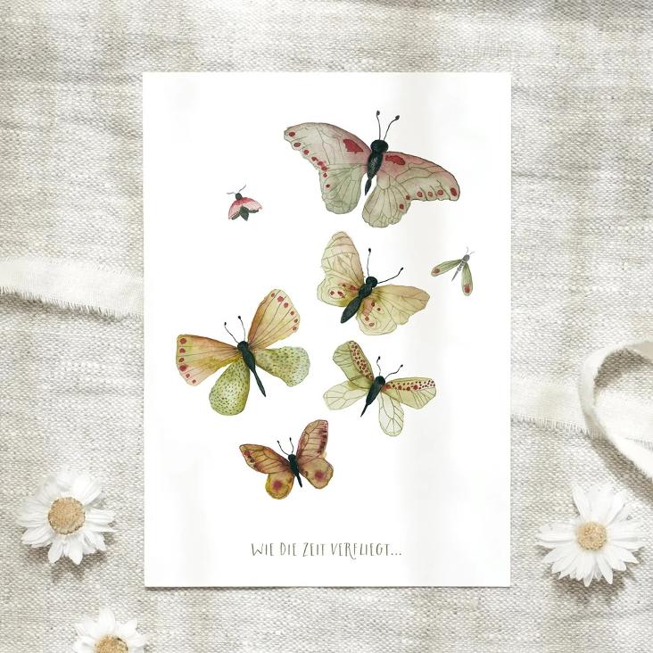 WIE DIE ZEIT VERFLIEGT.... / SCHMETTERLINGE