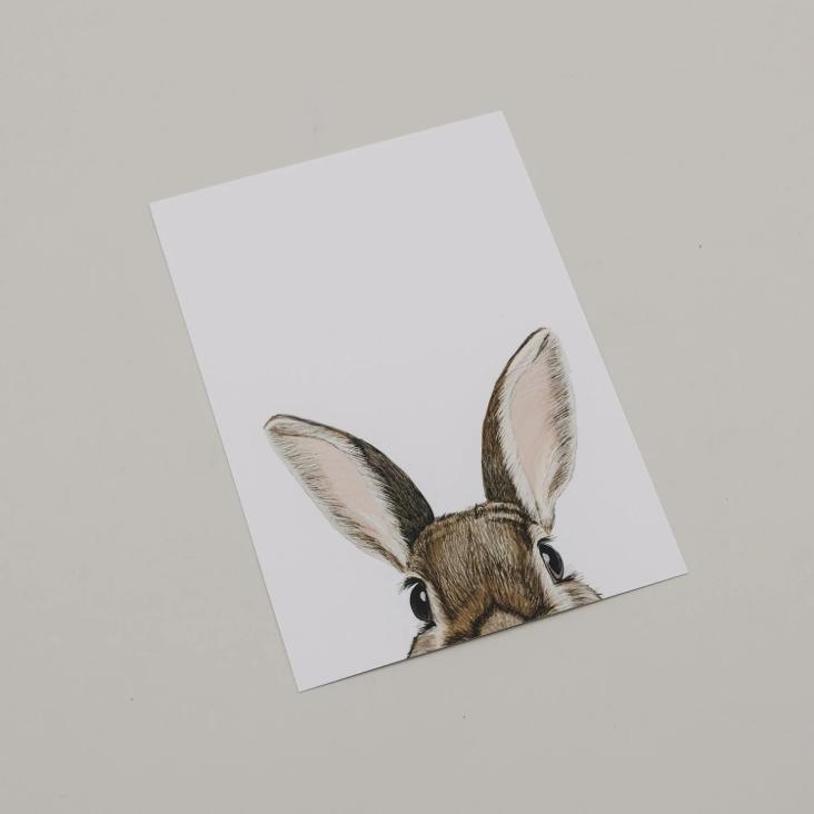AQUARELL HASE