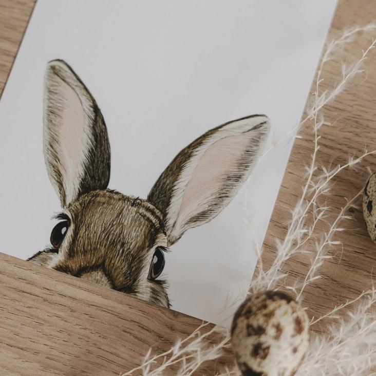 AQUARELL HASE - 2