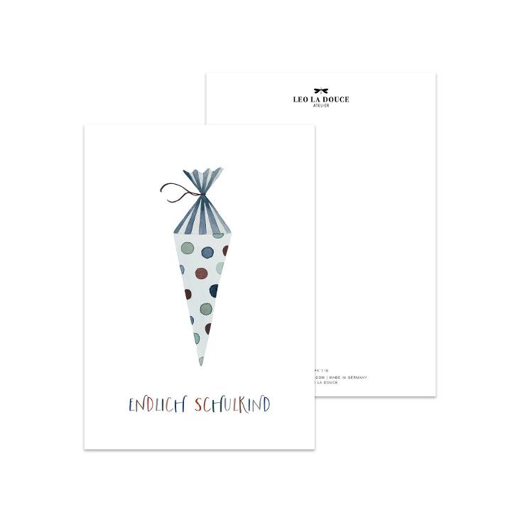 NEU: SCHULTÜTE BLAU - 0