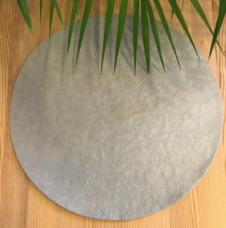 PLACEMAT ROUND TEC GREY
