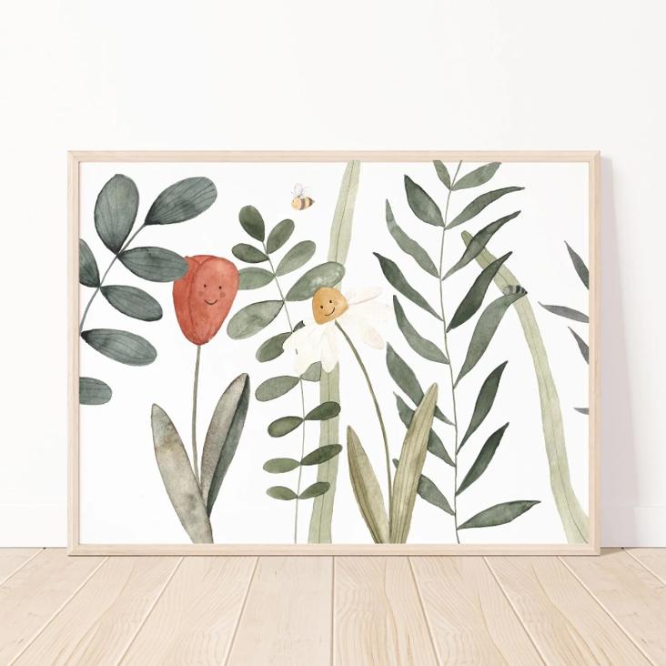 POSTER BLUMENWIESE - 0