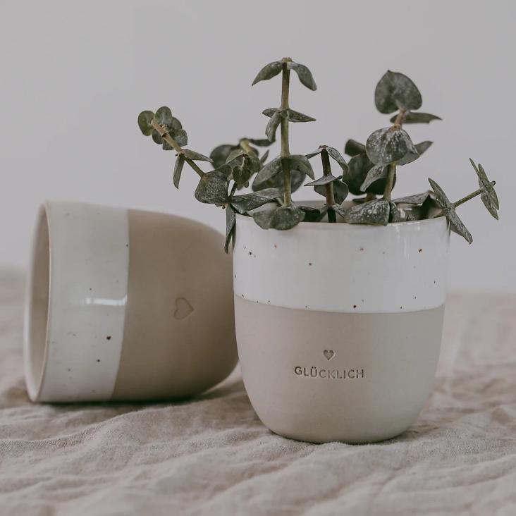 KLEINER BECHER GLÜCKLICH - 3