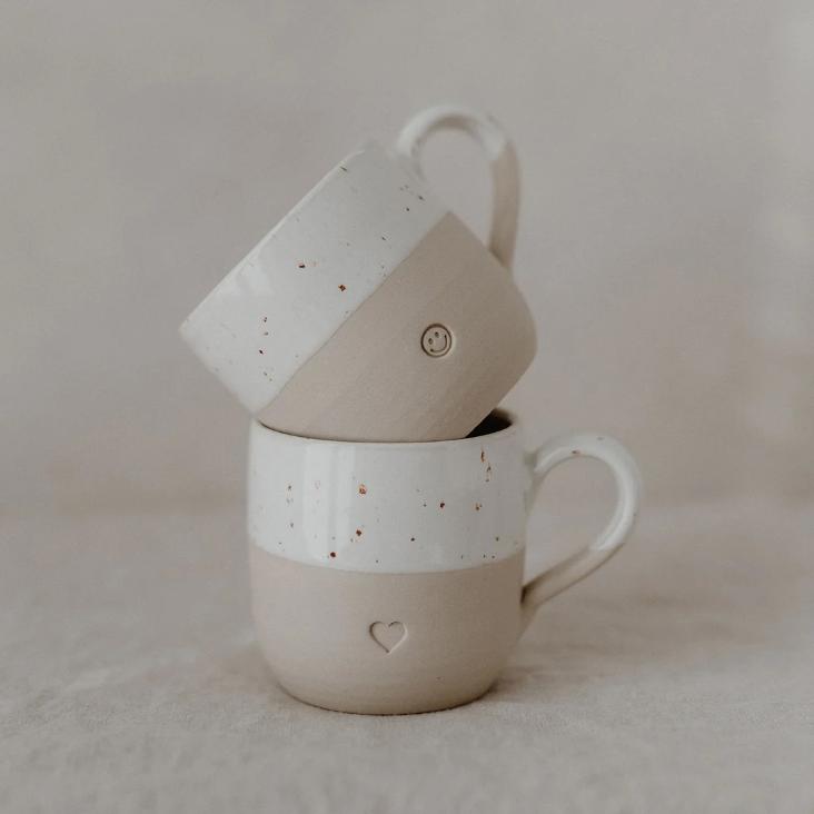 CAPPUCCINO TASSE HERZ ♡ SOLANGE VORRAT REICHT (NUR NOCH 1 STÜCK) - 1