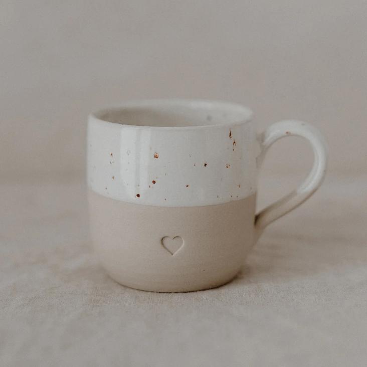 CAPPUCCINO TASSE HERZ ♡ SOLANGE VORRAT REICHT (NUR NOCH 1 STÜCK)