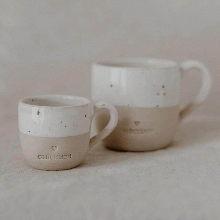 ESPRESSO TASSE GLÜCKLICH
