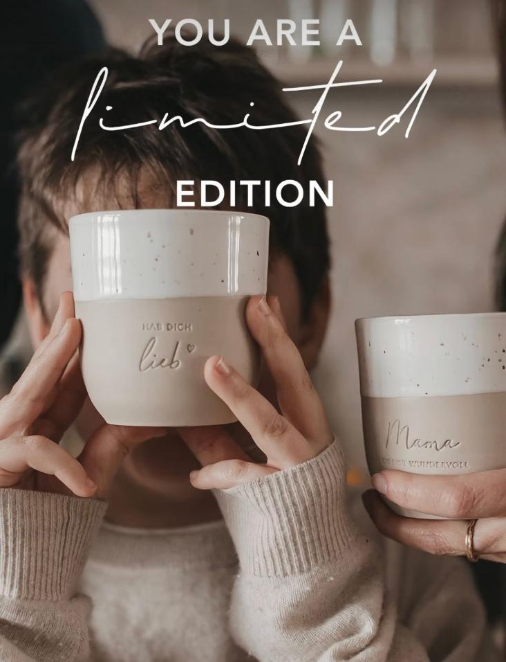 LIMITED EDITION: BECHER MAMA DU BIST WUNDERVOLL - 0
