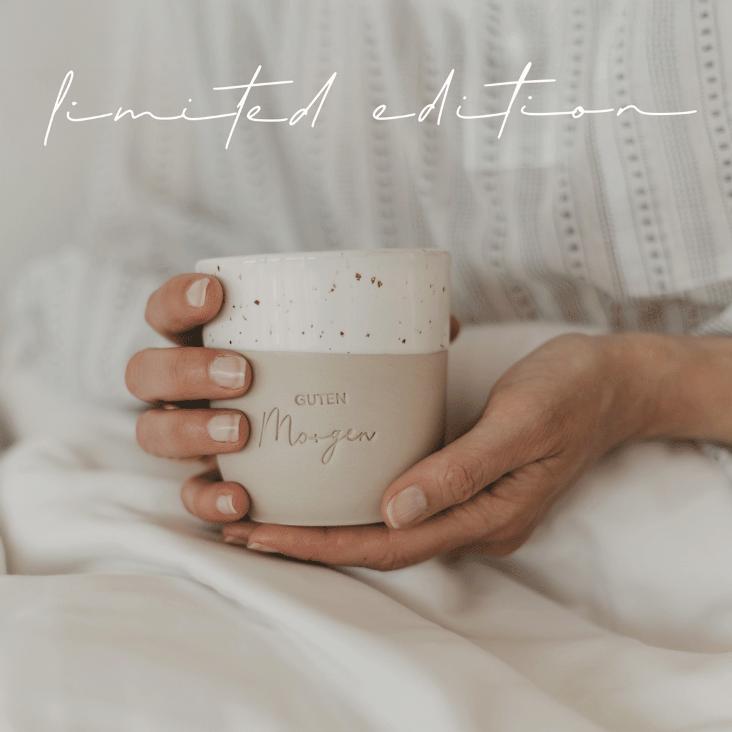 VORBESTELLEN: BALD LIEFERBAR: BECHER GUTEN MORGEN