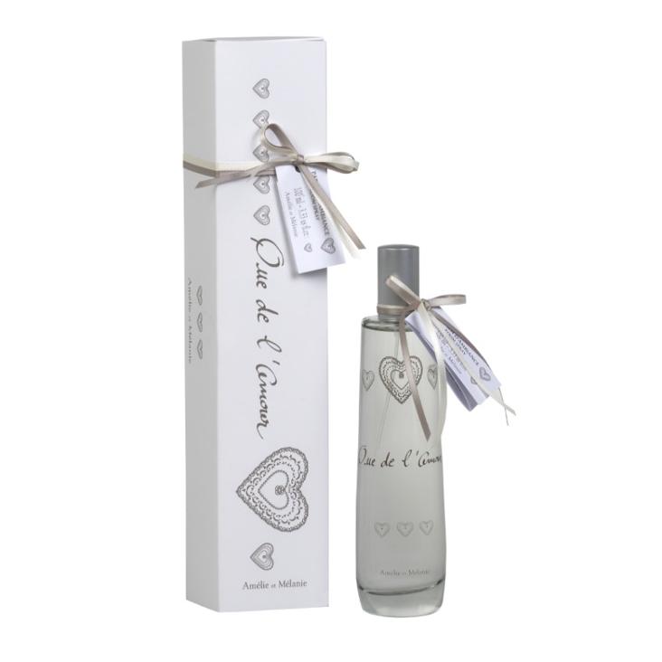 VORBESTELLEN: BALD WIEDER LIEFERBAR: QUE DE L`AMOUR PARFUM D`AMBIANCE 100ml