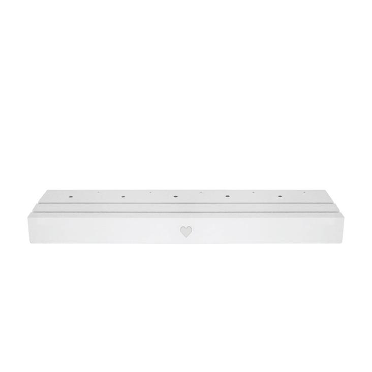 GR. KARTEN-UND BLUMENSTÄNDER WEISS (OHNE TROCKENBLUMEN) - 0