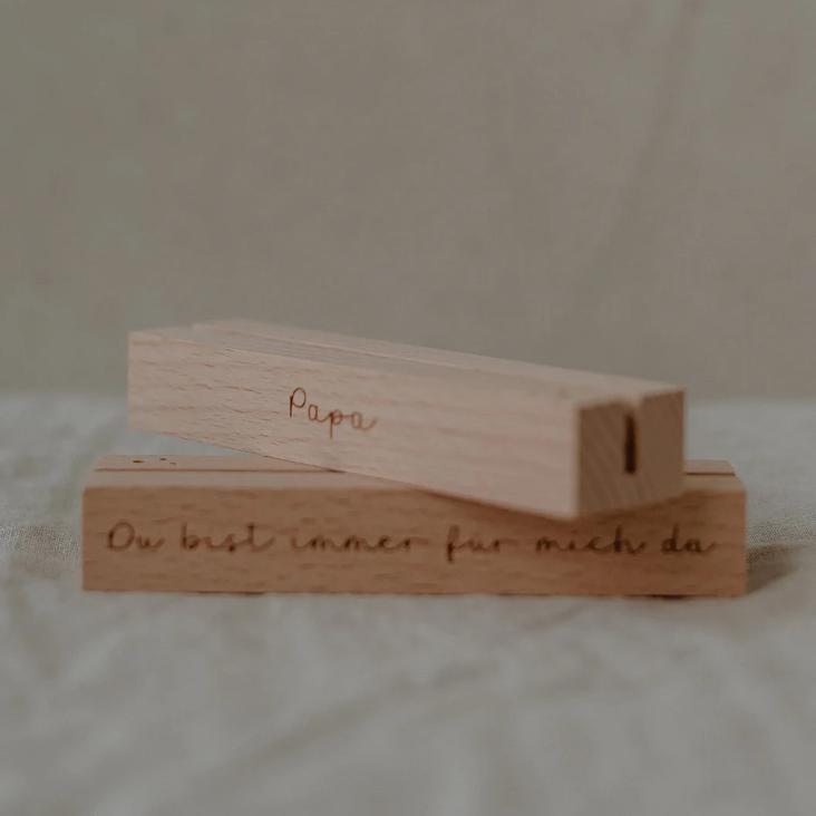 KARTEN-UND BLUMENSTÄNDER PAPA/DU BIST TOLL IM 2ER SET (OHNE TROCKENBLUMEN) - 0