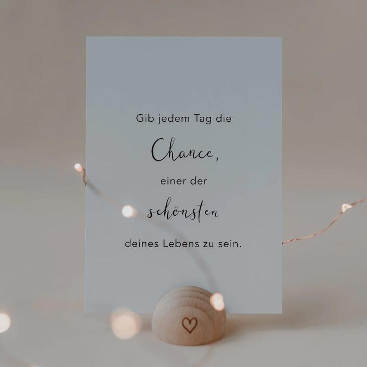 HALBRUNDER KARTENSTÄNDER HERZ