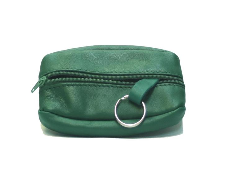 SCHLÜSSEL-MÜNZETUI GRÜN