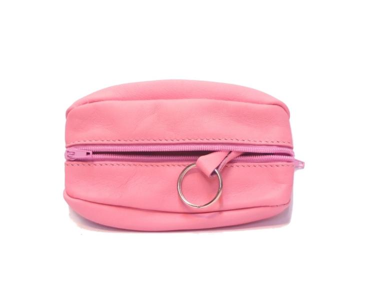 SCHLÜSSEL-MÜNZETUI HELLES ROSA