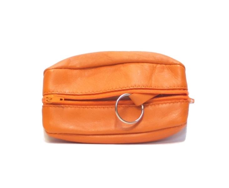 SCHLÜSSEL-MÜNZETUI ORANGE