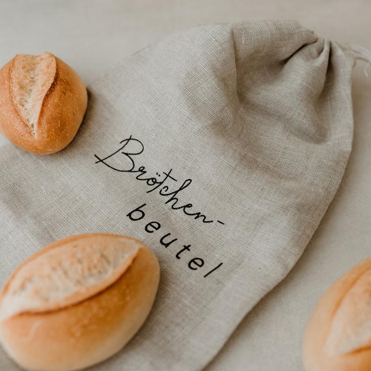 BRÖTCHENBEUTEL AUS LEINEN