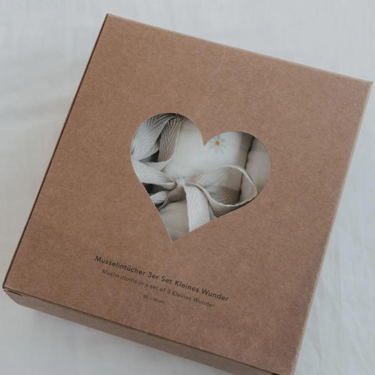 NEU: VORBESTELLEN CA. ANFANGS JULI LIEFERBAR: LIEFERBAR: MUSSELINTÜCHER 3ER SET GÄNSEFAMILIE ♡ - 2