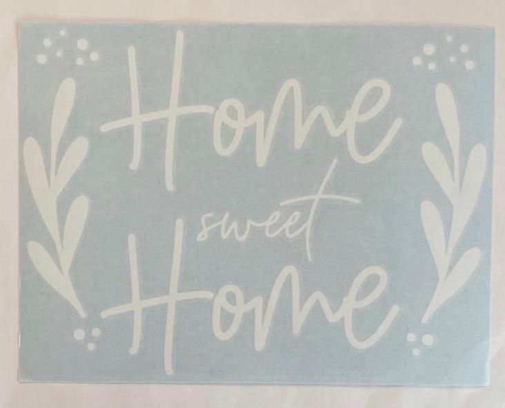 STICKER: HOME SWEET HOME - 0